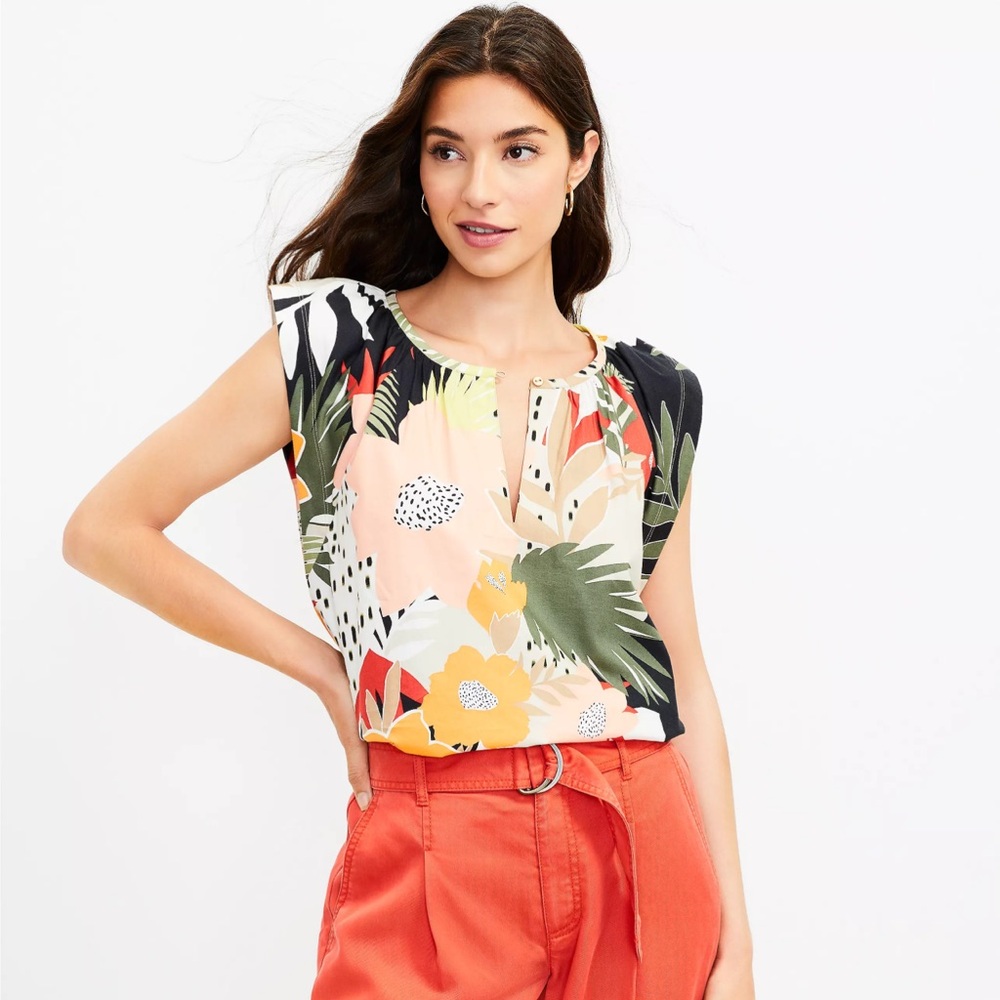 Printed Loft top